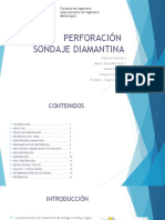 Perforación Diamantina