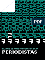 Protección para Periodistas - Manual de Autoprotección para Periodistas