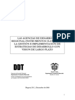 Agencias de Desarrollo Regional PDF