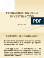 Fundamentos de La Investigacion Social