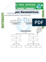 Ficha Cuerpos Geometricos para Tercero de Primaria PDF