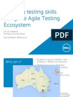 Growing Testing Skills Using The Agile Testing Ecosystem