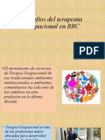 Desafíos Del Terapeuta Ocupacional en RBC