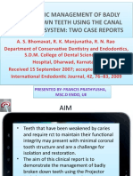 Case Report Endodontics