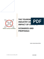 The Tourism Industry and The Impact of Covid-19 Scenarios and Proposals