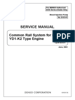 Service Manual: Common Rail System For NISSAN YD1-K2 Type Engine