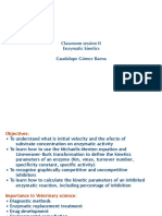 CPII Enzymatic Kinetics