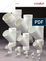 PVC Large-Diameter DWV Fittings: BR-LDF