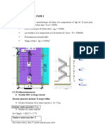 CALCUL ESCALIER TYPE I Et II