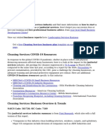 Cleaning Services Business PDF