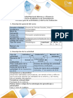 Guía de Actividades y Rúbrica de Evaluación - Fase 2 - Tipos de Violencia