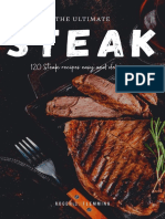 The Ultimate Steak Cookbook - 120 Steak Recipes Easy and Delicious Mouthwatering