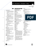 Penguin Readers Answer Key: Answers To Book Activities Answers To Factsheet Activities