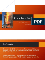 Pryor Trust Well: Industry Address To Lessons Learned & The Process Safety Push Into Land Oil & Gas Operations