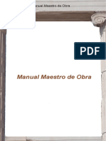 Manual Del Maestro de Obra