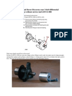 3-Bolt Flange Removal