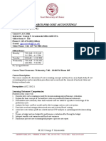 Cost Accounting Syllabus