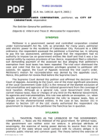 Petitioner Respondent The Solicitor General Edgardo G. Villarin Trese D. Wenceslao