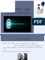 Hall Effect and Its Applications