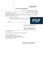 TESDA-OP-CO-05-F27 Letter of Authorization