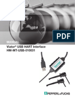 Viator USB HART Interface Manual - Eng