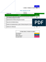 Cronograma de Trabajo ITESA