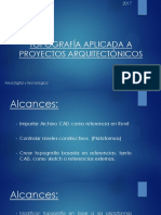 1.topografia Aplicada A Proyectos Arquitectonicos 2019 PDF