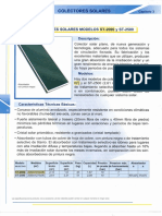 Ficha Tecnica Colector Solar Megasun PDF