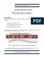 Double-Faced Repp-Effect Weave: Description