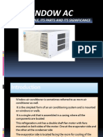 Window Ac: Working Principle, Its Parts and Its Significance