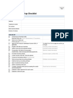 New Company Setup Checklist