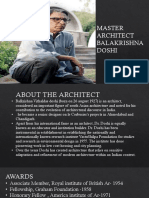 Master Architect B V Doshi PDF