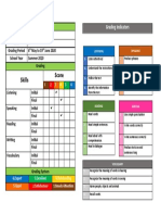 Assessment Report Card Format