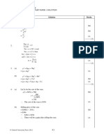 Ab B A: Compulsory Part Paper 1 Solution Marks