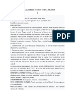 Indicaciones Lámpara Cuello de Cisne Kramer