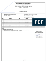 7test Report of Petroleum Coke Dated 13.07.2020