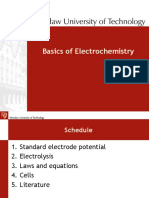 Basics of Electrochemistry