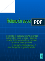 Retención Específica