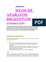 Aparatos Digestivos Completo e Incompleto