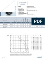 AC Axial Fans: Max. M /H