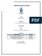 Ejercicios de Restricción Presupuestaria