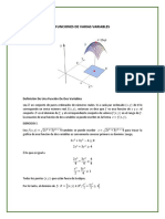 Funciones de Varias Variables