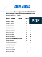 Servicell Guarico Mica Tactiles