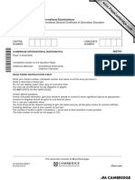 Cambridge International General Certificate of Secondary Education