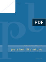 Journal of Persian Lit PDF