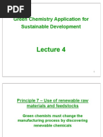 Green Chemistry Application For Sustainable Development