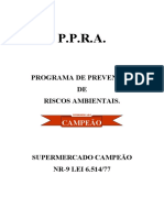 PPRA Supermercado