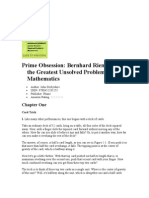 Prime Obsession Bernhard Riemann and The Greatest Unsolved Problem in Mathematics