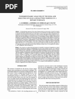 Thermodynamic Analysis of The Soda Ash