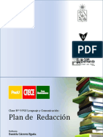 Clase 9 Lenguaje - Plan de Redacción PDF